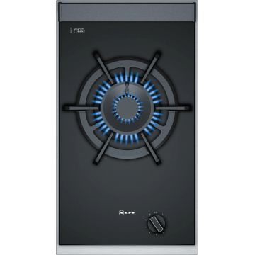 Plita gaz incorporabila Neff Line N23TS19N0 Domino 30 cm FlameSelect 1 arzator wok dublu gratar fonta rama inox
