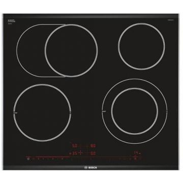 Plita incorporabila Bosch PKN675DP1D, 60 cm, Plita vitroceramica, 4 zone, 60 cm (Negru)