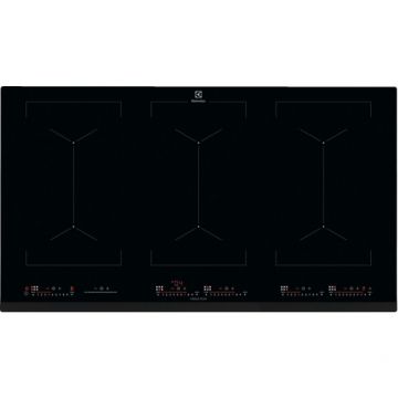 Plita Inductie Electrolux EIV9467, Booster 6 Zone, Negru, 91 Cm