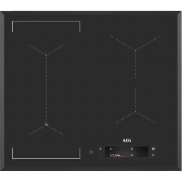 Plita incorporabila AEG IAE64841FB, Inductie, 4 zone de gatit