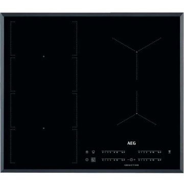 Plita incorporabila AEG IKE64471FB, Inductie, 4 zone de gatit