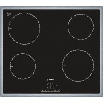 Plita incorporabila Bosch PIA645B68E, Inductie, 4 zone de gatit