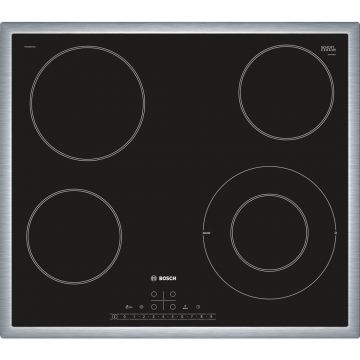 Plita incorporabila Bosch PKF645FP1E, Vitroceramica, 4 zone de gatit