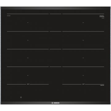 Plita incorporabila Bosch PXY675DE3E, Inductie, 4 zone gatit