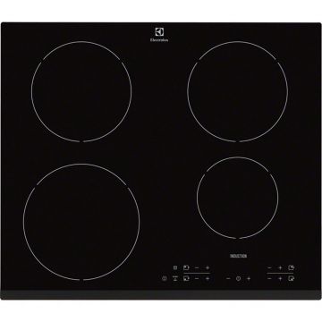 Plita incorporabila cu inductie Electrolux EHH6340FOK, 4 Zone, Touch, Negru