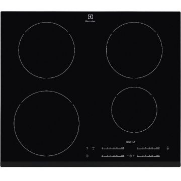 Plita incorporabila Electrolux EHH6540FHK, Inductie, 4 Zone, Touch control, 60 cm, Negru