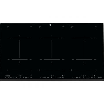 Plita incorporabila Electrolux EHH9967FOZ, Inductie, Booster 6 Zone, Touch control, 91 cm