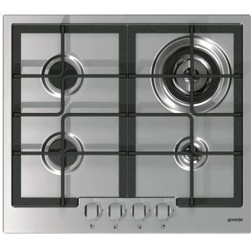 Plita incorporabila Gorenje G6N50AX, Gaz, 4 Arzatoare