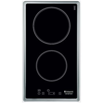 Plita incorporabila Hotpoint DK 2KL/IX, Electrica, 2 zone gatire radiante