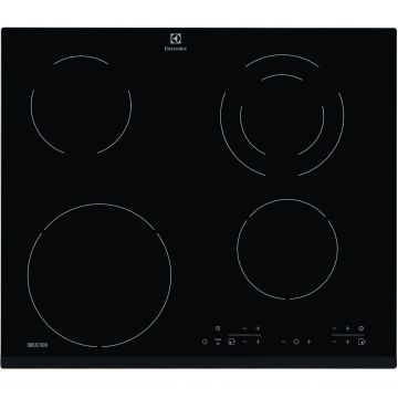 Plita incorporabila mixta Electrolux EHG6341FOK, Inductie / Vitroceramica, Control Touch