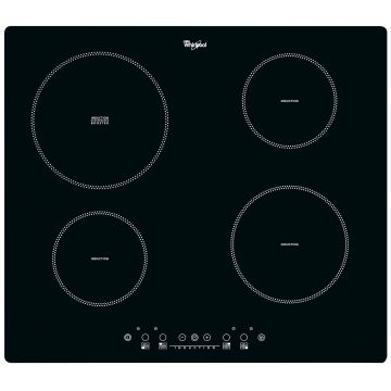 Plita incorporabila Whirlpool ACM802/NE, Inductie, 4 zone de gatit