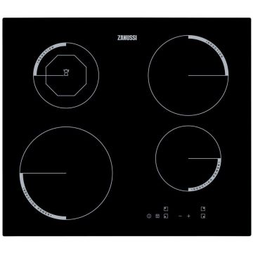 Plita incorporabila Zanussi ZEI6840FBA, Inductie, 4 Zone de gatit