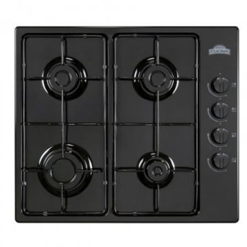 Plita PG60BLK 4 arzatoare gaz Negru