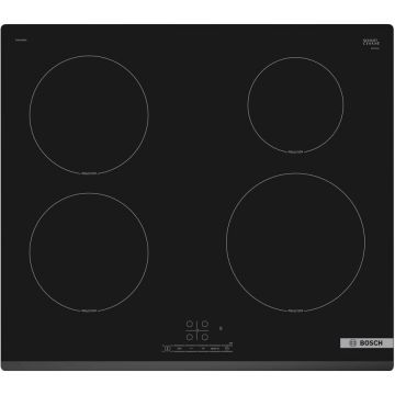 BOSCH Bosch PUE63RBB5E Plita cu inductie sticla ceramica, Serie4, 60cm, TouchSelect, QuickStart, Negru