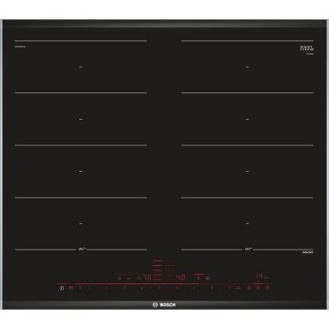 BOSCH Plita incorporabila Bosch PXX675DC1E, Inductie, 4 zone de gatit, Control Touch, PowerBoost, Negru