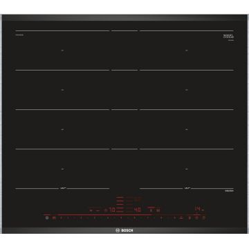 BOSCH Plita incorporabila Bosch PXY675DE3E, Inductie, 4 zone de gatit, Negru