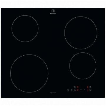 Electrolux Plita incorporabila Electrolux LIB60420CK Inductie, 4 zone de gatit, Negru