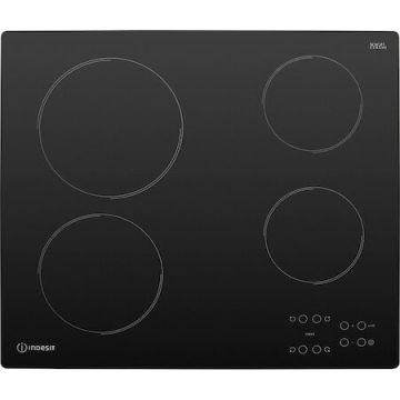 INDESIT Plita cu inductie Indesit AAR 160 C, Negru,  Încorporat, 58 cm, Ceramica 4 zonă(e)