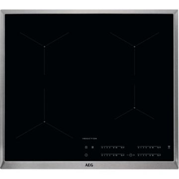 Plita cu inductie AEG IKB64431XB, HOB²HOOD, 60 cm, 7350 W (Negru)