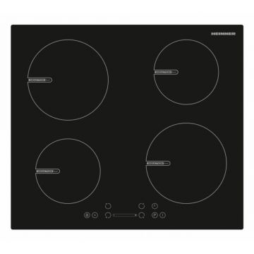 Plita Incorporabila Heinner HBHI-V594BSC, 4 zone de gatit, Touch control, Sticla neagra