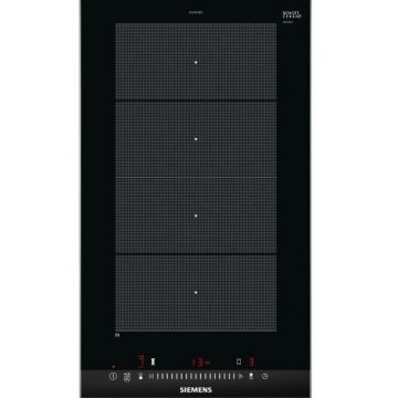 SIEMENS Plita Incorporabila Siemens EX375FXB1E, Inductie, 2 zone de gatit, 30.2 cm, Negru