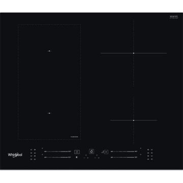 Whirlpool Plita Whirlpool WSS4060BF, Inductie 4 zone de gatit, Negru