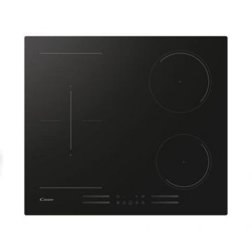 Aragaz Candy CTP644MCBB/1, 7200 W, 4 zone de gatit, control tactil, 9 niveluri de putere (Negru)