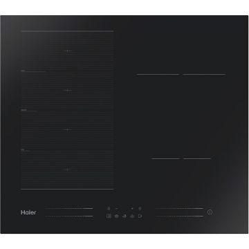 HAIER Plita incorporabila HAIER HAMTP64MC, Inductie, 4 arzatoare, Touch control, negru