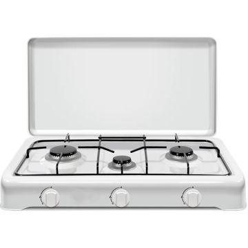 NOVACOOK Plita electrica Novacook O300, 3 arzatoare,  Alb