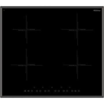 Plita cu inductie Arielli ACH-720IND, Putere 7.4 kW, 4 zone de caldura, Control touch, Timer, Indicator caldura reziduala, 60 cm (Negru)