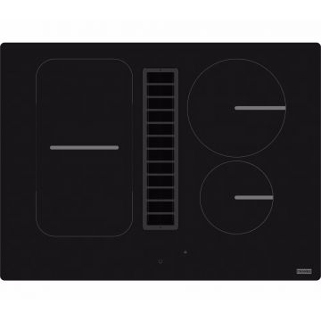 Plita cu inductie Franke Smart 2gether FSM 709 HI  4 zone  cu hota integrata  max 500mc/h  Glass black