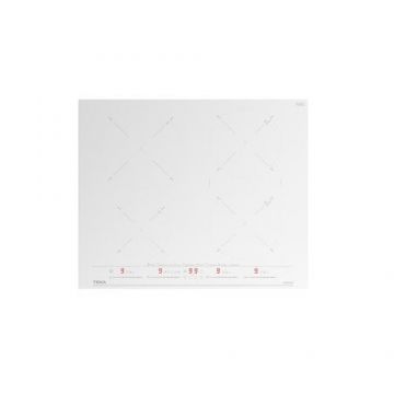 Plita electrica cu inductie Teka IZC 64630 WH, 4 arzatoare, 8 functii, alb