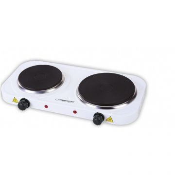 Plita Electrica Yellowstone EKH007W 2500W 1x 18.8Cm + 1x15.5Cm Alb