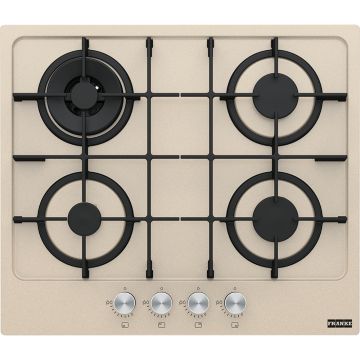 Plita gaz incorporabila Franke Maris 600 FHMA 604 3G DC OA C cu 4 arzatoare  60cm  gratare fonta  Avena