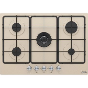 Plita gaz incorporabila Franke Smart 750 FHSM 755 4G DC OA E cu 5 arzatoare  75cm  Avena