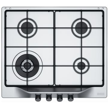 Plita gaz incorporabila Franke Trend Line 600 FHTL 604 3G TC XS E  4 arzatoare  60cm  Inox Satinat