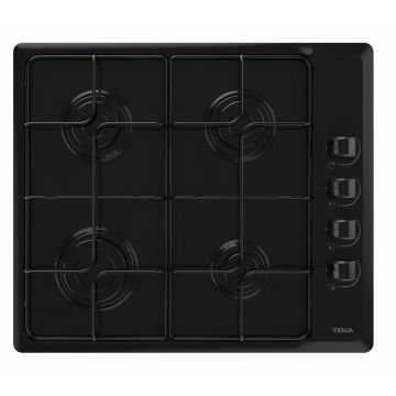 Plita gaz incorporabila Teka HLX 640 KBC0E BK  4 arzatoare  60cm  email negru