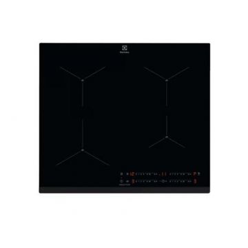 Plita incorporabila Electrolux EIS62443, Inductie, 4 Zone gatit, Conectivitate hota (Negru)