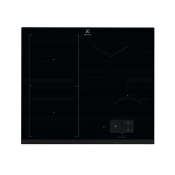 Plita incorporabila Electrolux EIS67483, Inductie, 4 zone de gatit, Booster, SenseBoil, Conectivitate hota, Timer, 60 cm (Negru)
