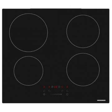 Plita incorporabila Heinner HBHI-M4ZBSTC, Inductie, 4 zone de gatit, Boost 4 zone, Control Touch-Glisare, Timer