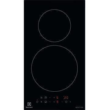 Plita incorporabila LIT30230C 2 zone de gatit 29cm Black
