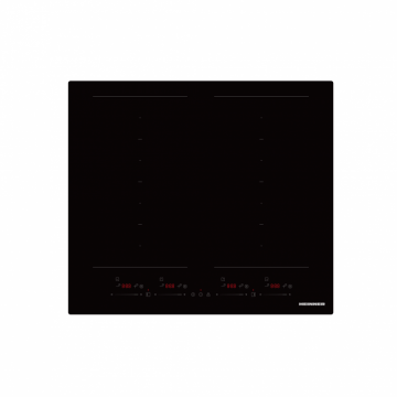 Plita Inductie HBHI-M4ZB2FXSMTC Incorporabila 4 Zone De Gatit Protectie Copii 7400W Negru