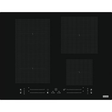 Plita inductie incorporabila Franke Maris FMA 654 I F BK cu 4 zone  65cm  Nero