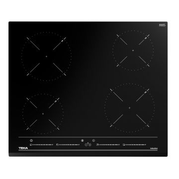 Plita inductie incorporabila Teka IZC 64010  4 zone  60cm  MultiSlider Touch Control  sticla neagra