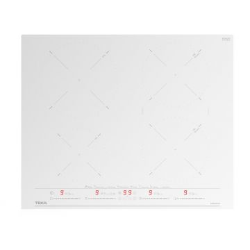 Plita inductie incorporabila Teka IZC 64630 cu 4 zone  60cm  MultiSlider Touch Control  alb