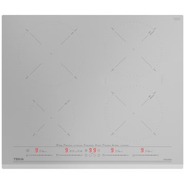 Plita inductie incorporabila Teka IZC 64630 cu 4 zone  60cm  MultiSlider Touch Control  Steam Grey
