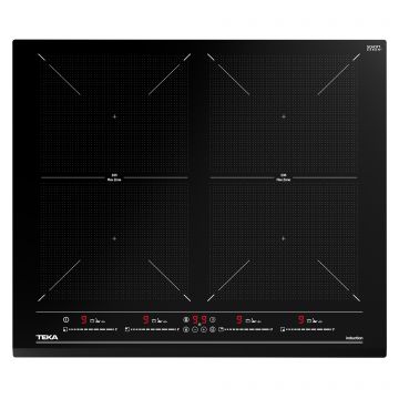Plita inductie incorporabila Teka IZF 64600 BK MSP cu 4 zone  60 cm  MultiSlider Touch Control  negru
