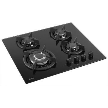 Plita PG6411SR Built-in Gaz 4 zone Negru Plita PG6411SR Built-in Gaz 4 zone Negru