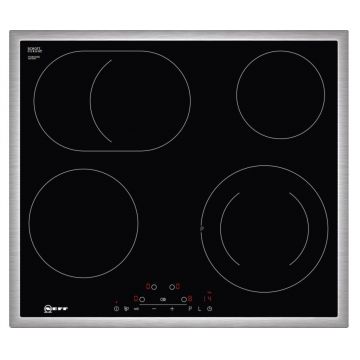 Plita vitroceramica incorporabila Neff Line T16BD76N0 60cm  4 zone  rama inox