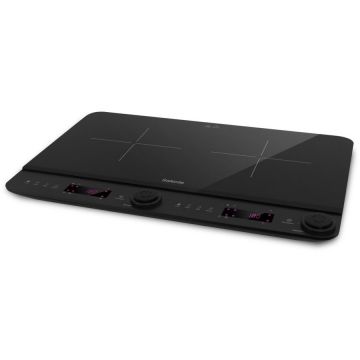 SALENTE Salente InductPro2, plită cu inducție, cu două ochiuri, 3100 W, 10 niveluri de temperatura si putere, Negru